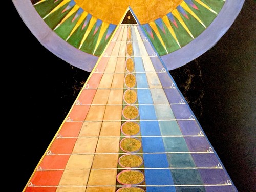 HILMA AF KLINT LITHOGRAPH PRINT MODERNA MUSEET EXHBT POSTER ALTARPIECE NO.1 1915 - Picture 9 of 12