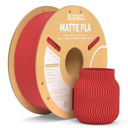5kg ELEGOO PLA Matte 3D Printer PLA Filament 1.75mm for Most FDM 3D Printers - Picture 13 of 31