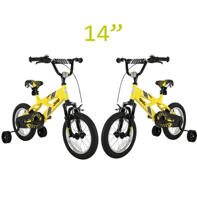 Yellow 14 Inch Bike Online, 55% OFF 