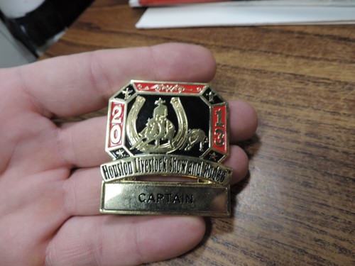 Houston Livestock Show and Rodeo Captain Pin 2013 | eBay