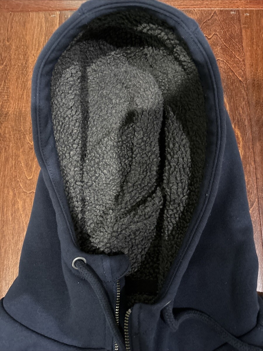 Carhartt Men's XL Blue Hooded Zipper Sweater RN#14806 Pre Carhartt Men's XL Blue Hooded Zipper Sweater RN#14806 Pre