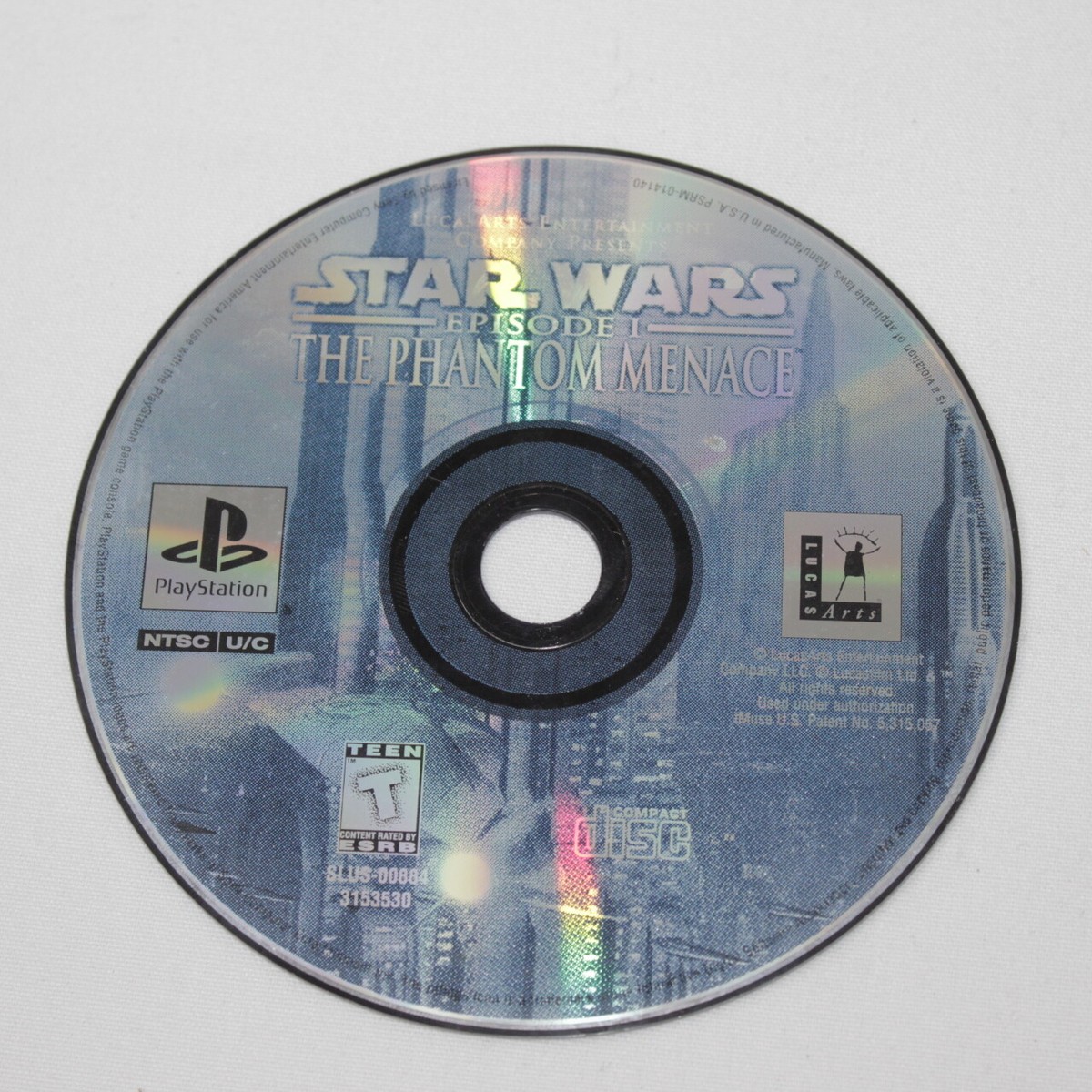 SONY PLAYSTATION 1 PS1 Star Wars Episode 1 La Menace Fantôme Jeu Bon État PAL EUR 9,90 - FR