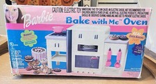 2000 Barbie Bake with Me Oven Easy Bake Set with Box- not complete