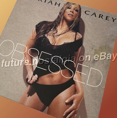 Mariah Carey OBSESSED Remix 2009 Limited Vinyl USA 12'' Single OG RARE