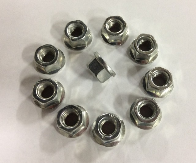 SET OF 2 POULAN HUSQVARN STIHL ECHO REDMAX JONSERED BAR NUT