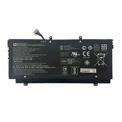 New Genuine OEM SH03XL Battery for HP Spectre x360 13-w000 859356-855 859026-421