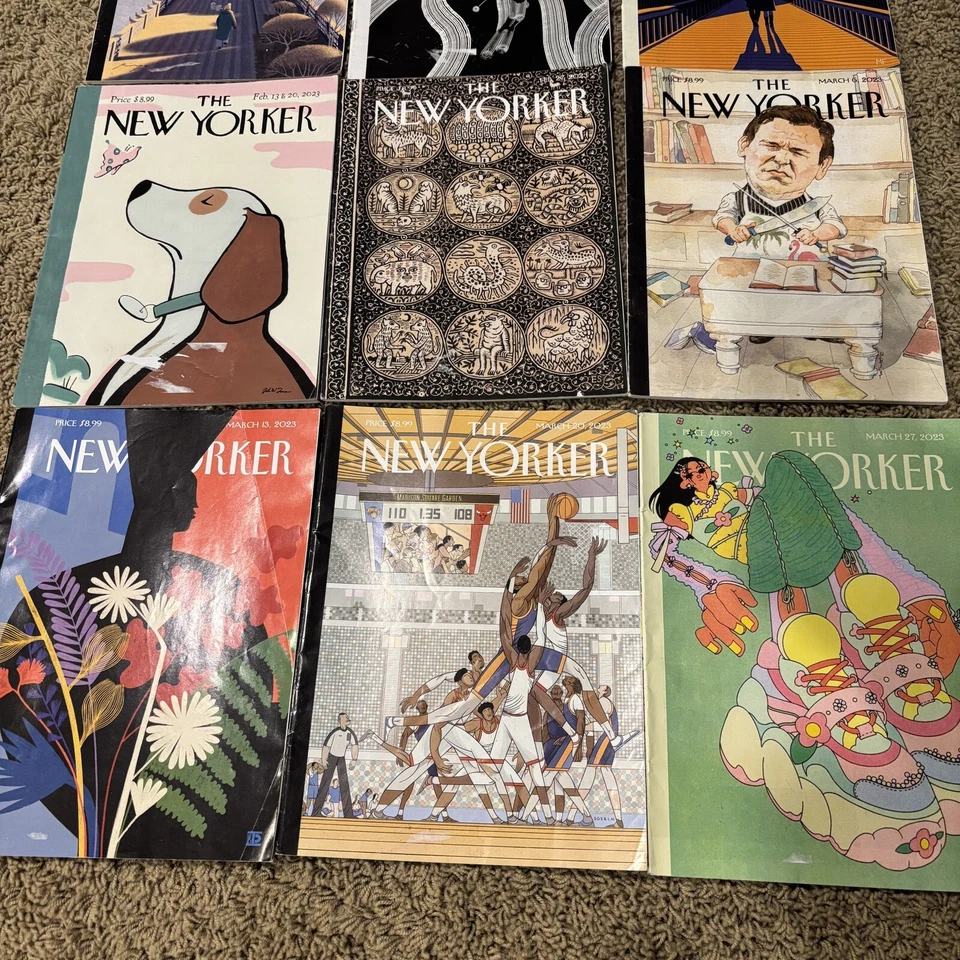 New Yorker Magazine Lot Bundle - 2023 (Jan-March) Foto 3 de 4