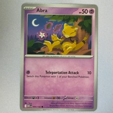 ABRA 054/132 COMMON MEGA EVOLUTION POKEMON NEAR MINT