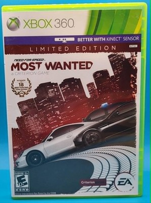 Need for Speed: Most Wanted Limited Edition (Microsoft Xbox 360, 2012)