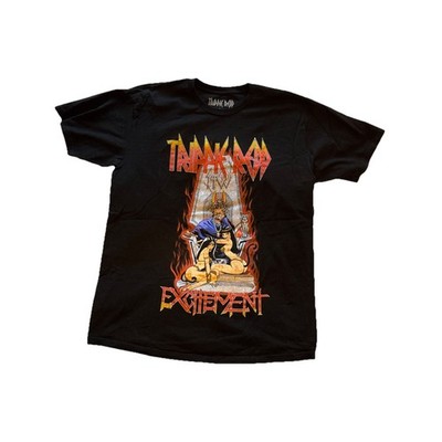 Trippie Redd 1400 Excitement Graphic T-shirt Men Large Black Rap Music