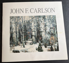John F. Carlson 1993 Babcock art exhibition catalog