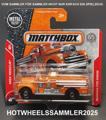 MATCHBOX MBX RESCUE ''SEAGRAVE FIRE ENGINE'' OVP UNGEÖFFNET ANSEHEN 