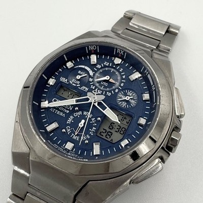Citizen Attesa Eco Drive U600 T011128 titanium men's watch
