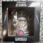 Chicago Cubs Grogu Star Wars Multicolor Figurine Collectible Baseball