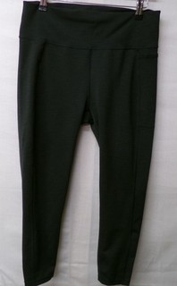 Ladies SWEATY BETTY Gunmetal Grey Leggings UK Size XL CG E21