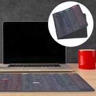  Ergonomische Mauspad Computer-Schreibtischmatte Gaming -Tastaturpolster