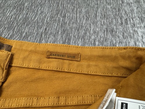Jeans Judy Azul Acampanado 18W 31.5" Cintura Alta Control Abdomen Prenda Teñida Caléndula - Imagen 10 de 16