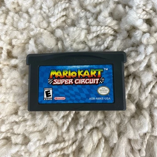 Mario Kart: Super Circuit (Nintendo Game Boy Advance, 2001) GBA Tested