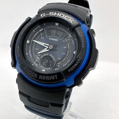 Casio G-Shock G-315RL Herren Quarz Analog Digital Uhr Mod 4368 Blaue Lünette