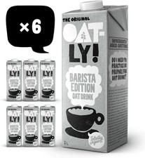 Oatly Barista Oat Drink Long Life 6x1Litre Free Shipping