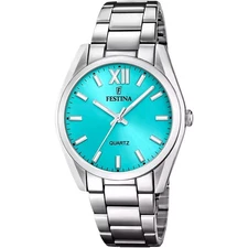 Festina Alegria Stainless Steel Turquoise Dial  F20622-D Women's LadiesWatch