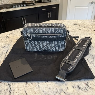 Christian Dior  Shoulder Bag Pouch Diagonal Dior Oblique Monogram Safari