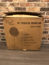 20 Inch Heavy Duty Pedestal Fan Industrial High Velocity Commercial Powerful