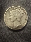1945 P Mercury Dime 10C 90% Silver