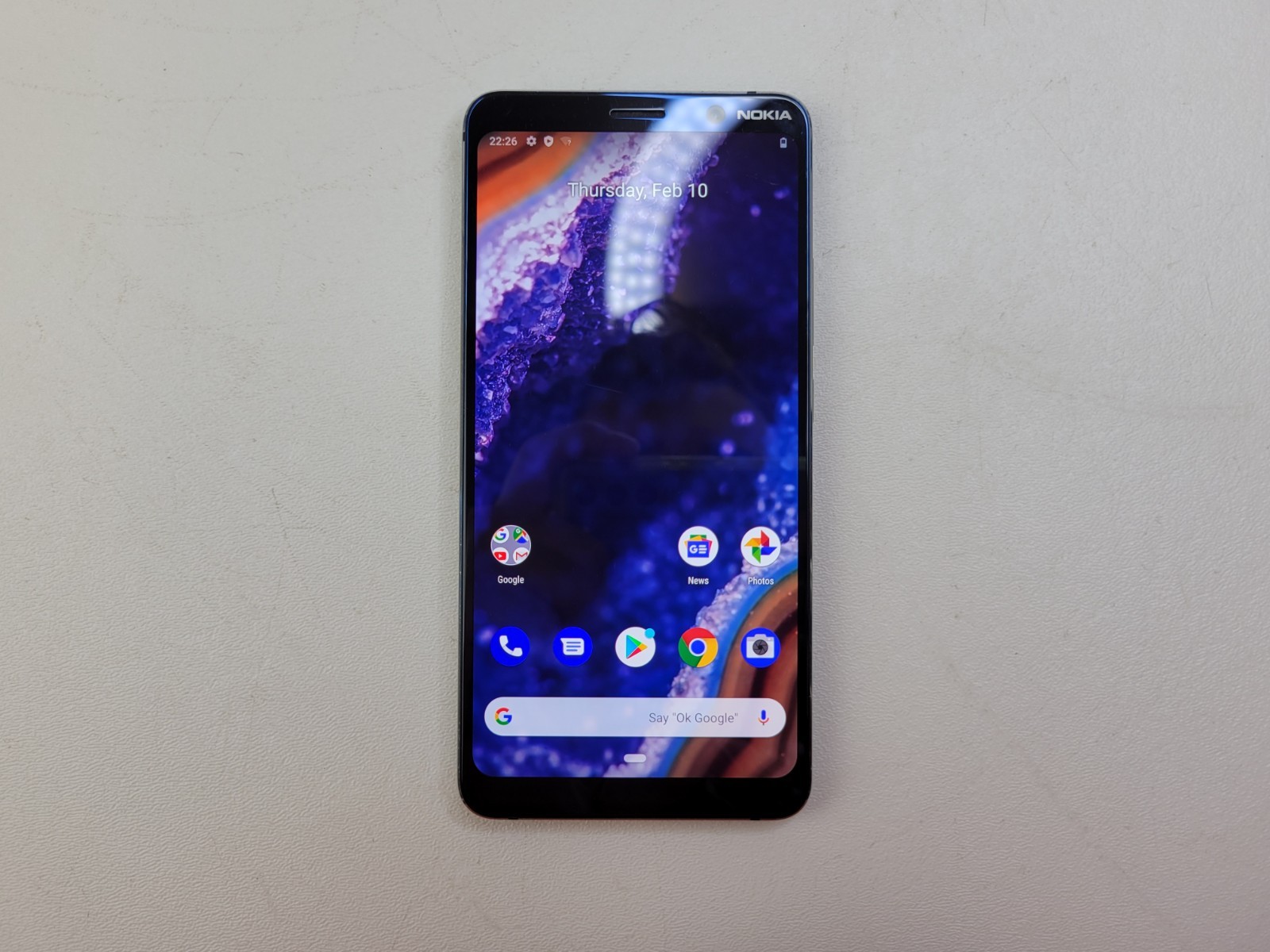 Nokia 9 PureView (TA-1082) 128GB - blau (GSM entsperrt) Smartphone - H5153