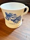 Vintage Surrey Milk glass shaving mug