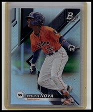2019 Bowman Platinum #TOP-60 Freudis Nova Top Prospects
