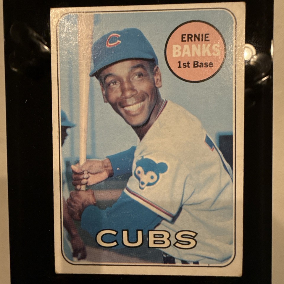 Ernie Banks Autographed Memorabilia - Autographed Ball and Triple AAA ...