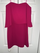 Amanda Uprichard Dress Raspberry Pink Strapless Womens Size Medium NEW NWT