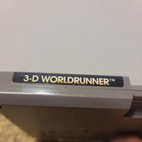 3D WorldRunner (Nintendo NES) Authentic *5-Screw*