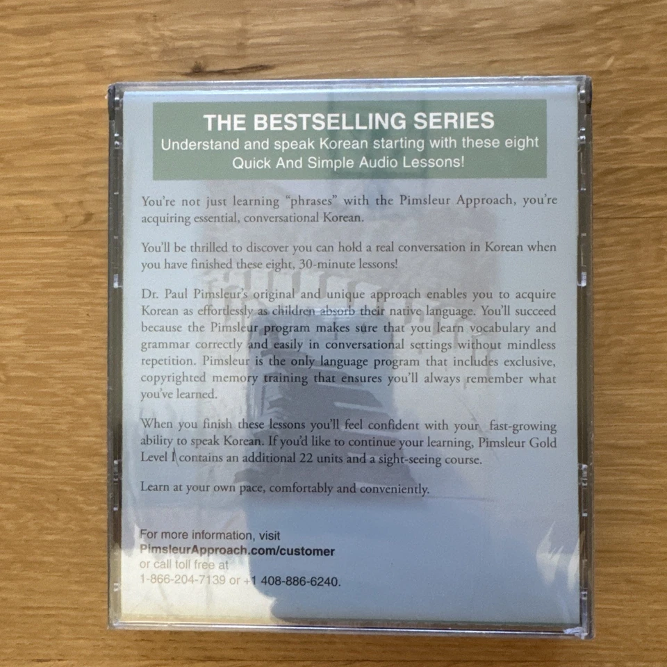 Pimsleur Quick & Simple Korean CD NEW Sealed - Image 2 of 4