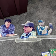 Ron Darling Sid Fernandez Gregg Jefferies Autograph Stand UPS 