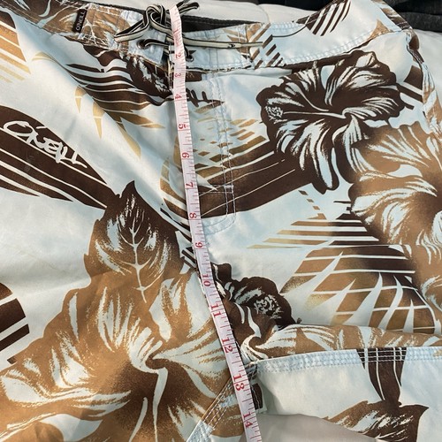 Pantaloncini O'Neill uomo taglia 33 marrone tropicale spiaggia surf nuoto relax vacanze - Foto 5 di 9