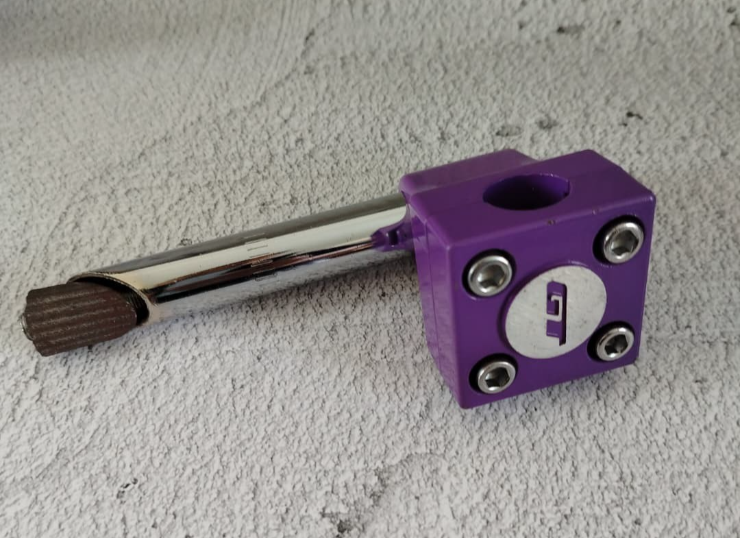 Potence BMX Vintage Old School - 21,1 Mm, Alliage, Plume, Pour Freestyle
