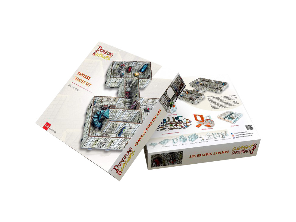Подземелья и лазеры: Стартовый набор в стиле фэнтези
