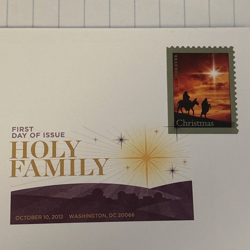 Stamps  US First Day Cover, Scott#4711, Holy Family , See Picture