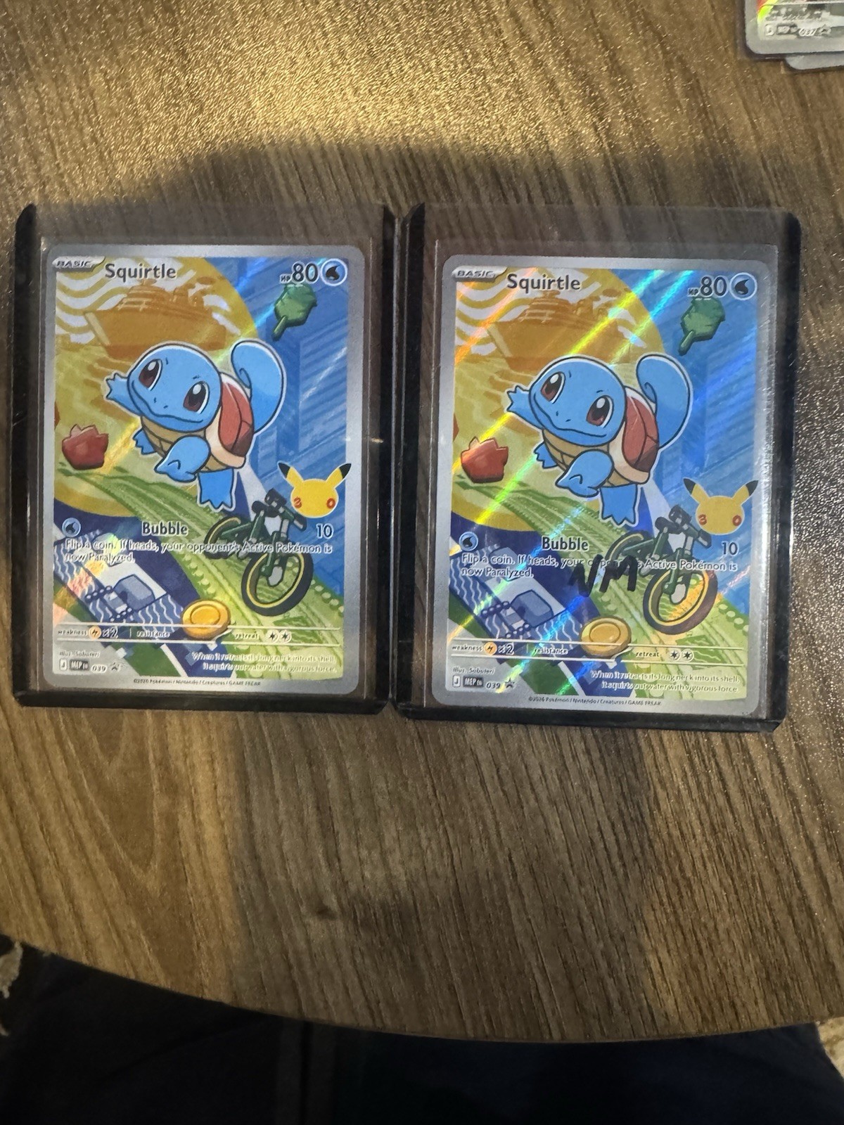 Pokémon TCG Squirtle 039 First Partner Illustration Black Star Promo NM