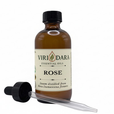 Organic Rose Essential Oil   100% Pure & Natural   Free Shipping