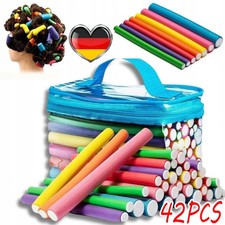 42PCS NEU PAPILOTTEN Lockenwickler PAPILOTTENWICKLER Friseurbedarf LOCKEN Haar
