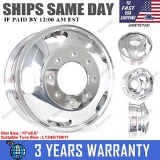 17 Front Polished Wheel 3618 For Ford F-350 F-450 Dually Alloy Rim 17x6.5