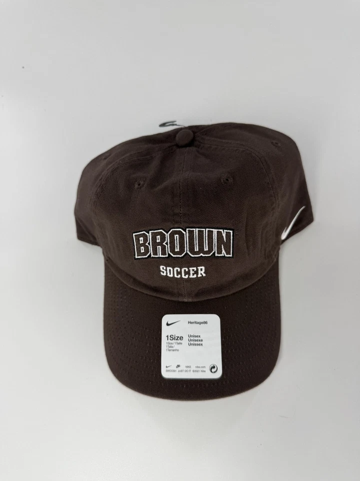 Nike Brown University Bears Soccer Mens Heritage86 Campus Cap Hat New OSFM - Image 4 of 4