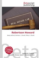 Lambert M. Surhone (U. A.) | Robertson Howard | Taschenbuch | Englisch (2026)
