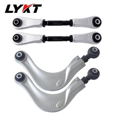 LYKT 4pcs Alignment Arms Rear Camber&Toe Kit for Honda Civic、Accord、CR-V、Insight