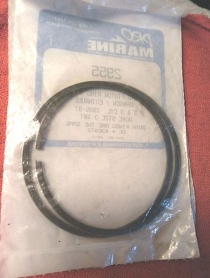 Pro Marine 2955 STD Piston Ring Set Replaces OMC Johnson Evinrude Brp 436972