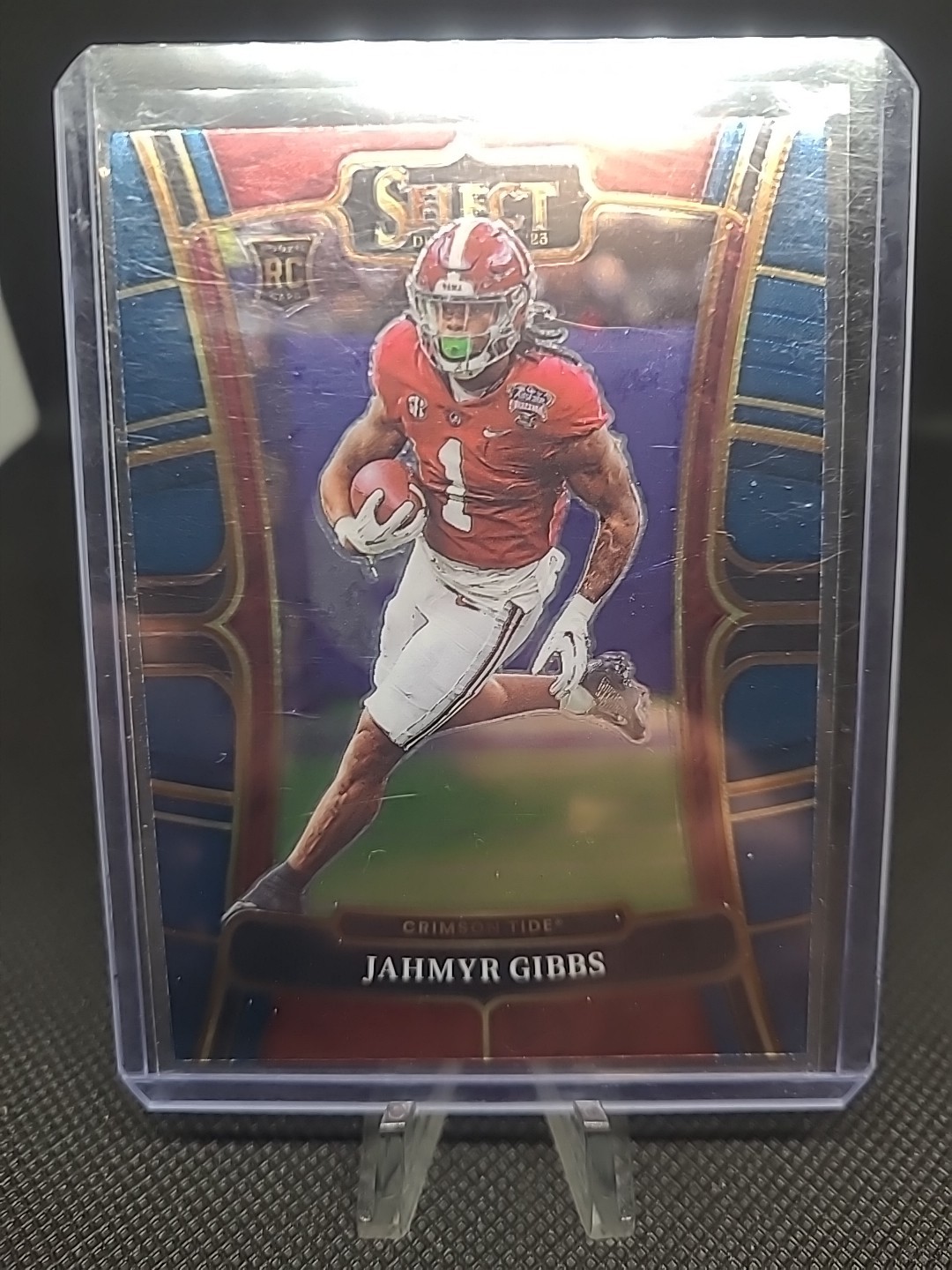 2023 Panini Select Draft Picks - Concourse Jahmyr Gibbs #10 Blue (RC)