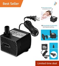Whisper-Quiet 3W Submersible Water Pump - Perfect for Pet and Indoor Fountains